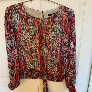 Marc New York/Andrew Marc animal print blo…